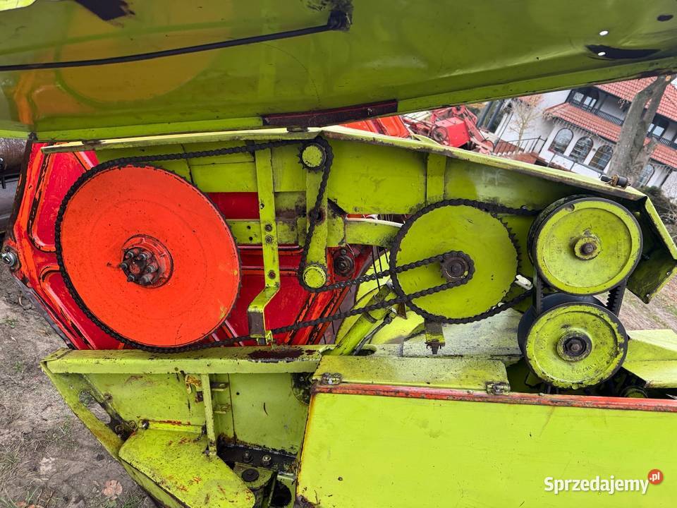 Heder 36 cięcia kombajn claas Dominator lubelskie Zahajki sprzedam