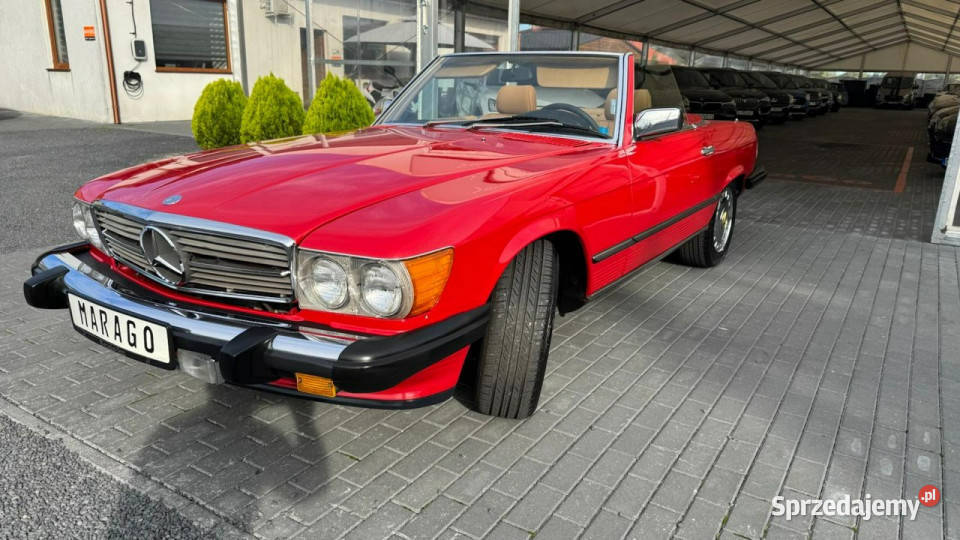 Mercedes SL 560 Mercedes sl 560 R107 19721989 Zarejestrowany w Polsce łódzkie