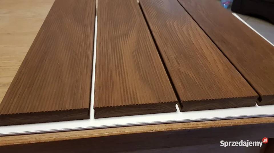 Deska tarasowa thermo jesion amerykański dolnośląskie Prusice
