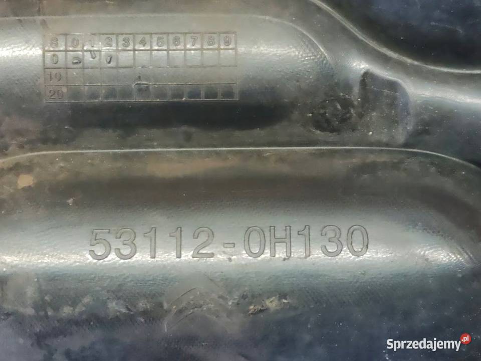 Kratka Środkowa Zderzaka Citroen C1 II Pleszew