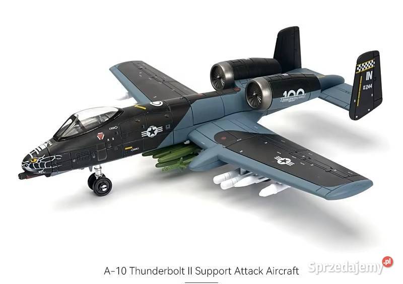 Samolot A10 Thunderbolt 172 Diecast Milanówek sprzedam