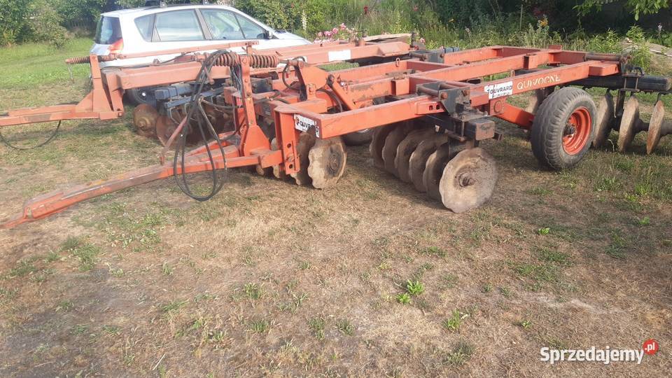 Brona talerzowa model X nieuszkodzony Nowe Skalmierzyce