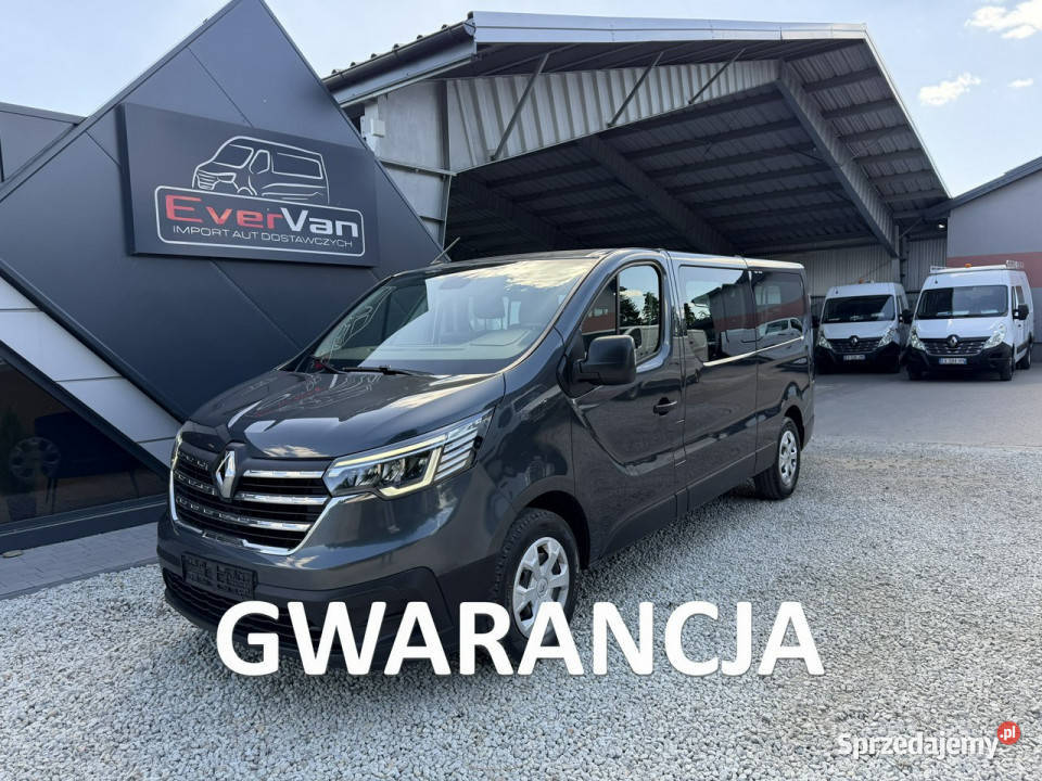 Renault Trafic long L2H1 brygadówka 9osobowy 20 mazowieckie Warszawa