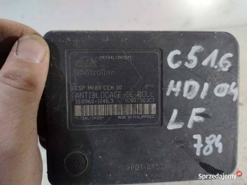 POMPA HAMULCOWA ABS CITROEN C5 LIFT 16 HDI