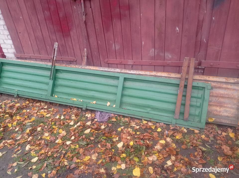 Burty do przyczepy d47 lubelskie Wola Siennicka sprzedam