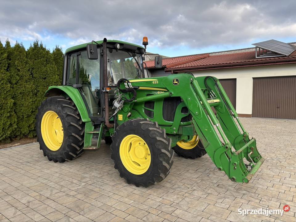 John Deere 6130 z ładowaczem Grabów Szlachecki