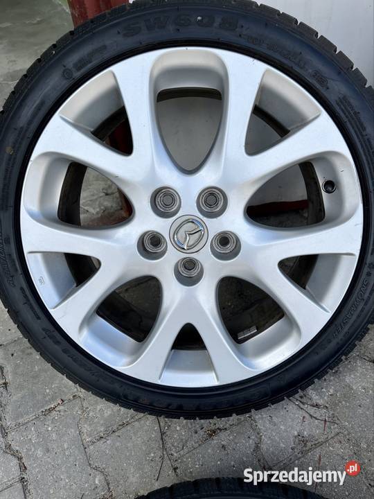 Felgi koła 18 5x1143 oryginalne Mazda opony lubelskie Świdnik