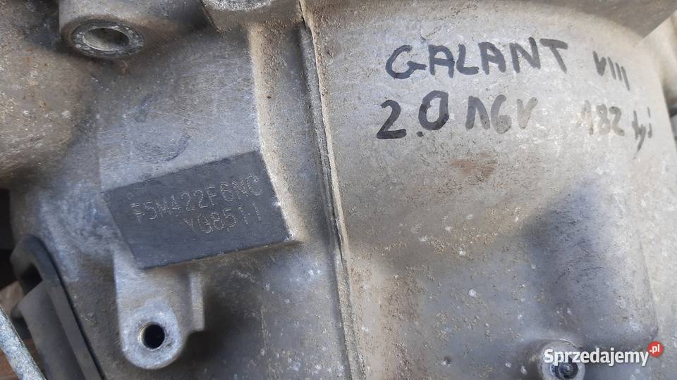 skrzynia biegów mitsubishi galant 20 16V Dębno