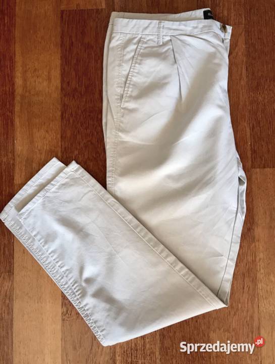 Jasne spodnie Massimo Dutti S małe M Warszawa