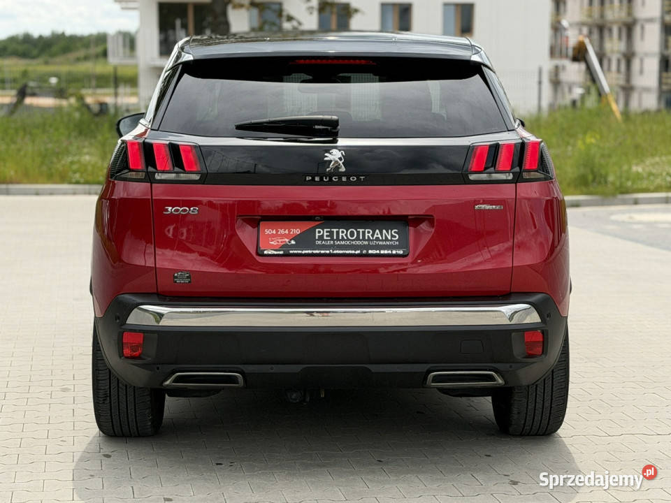 Peugeot 3008 12 131 LED GTLINE Nawigacja Kamera elektrochrom. lusterka boczne Mrągowo