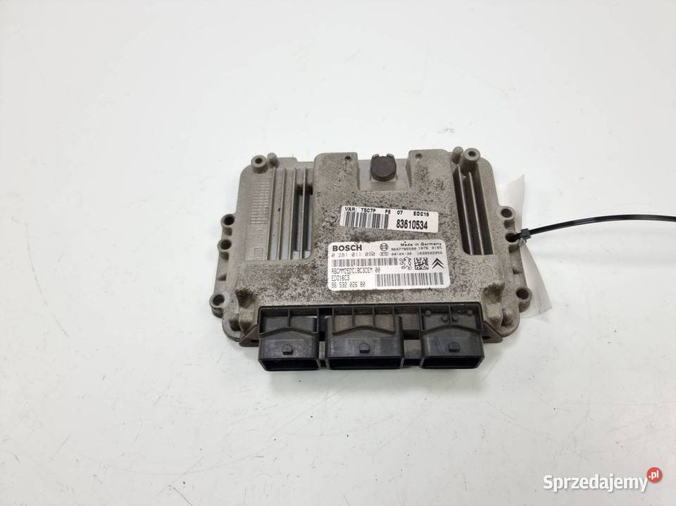 KOMPUTER SILNIKA ECU PEUGEOT 307 SW 9653202680 Lipno