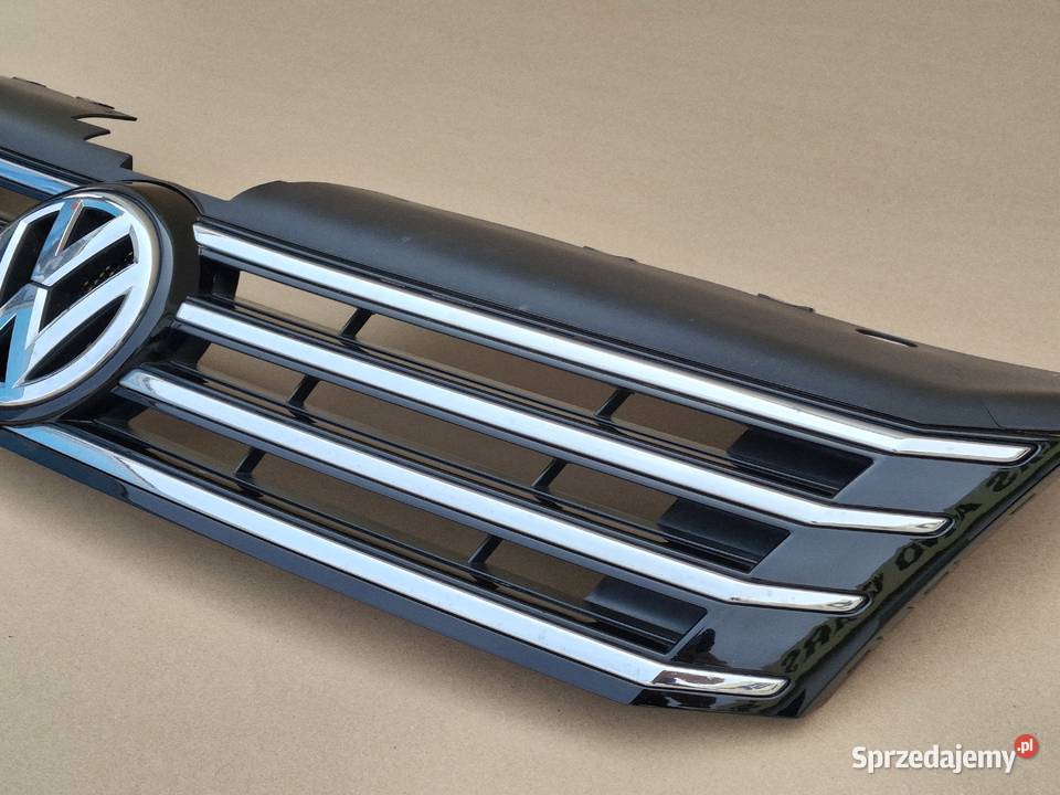 VW PASSAT B7 GRILL ATRAPA CHŁODNICY CHROM Bieleń