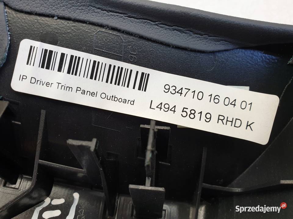 Range Rover II L494 OSŁONA DESKI konsoli DEKOR Rudka