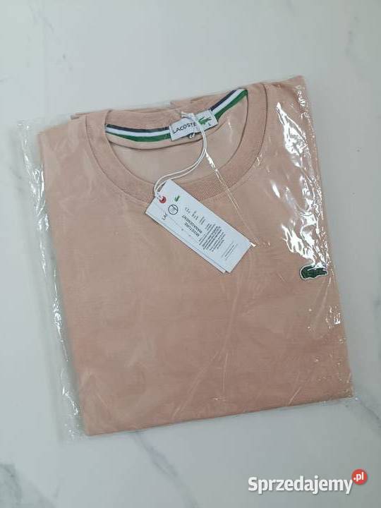 Bluza męska bawełniana Lacoste kolor beżowy Białystok