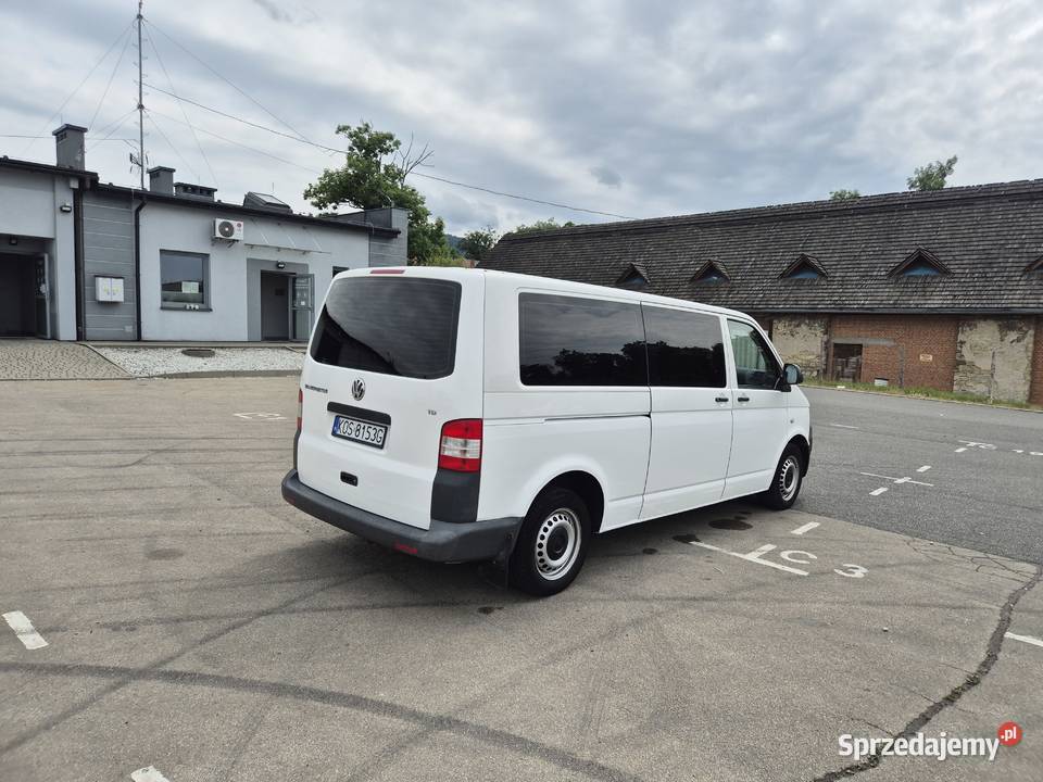 Transporter T5 LIFT LONGDŁUGI 9 Osobowy Sprawna 2000cm3 Kozy