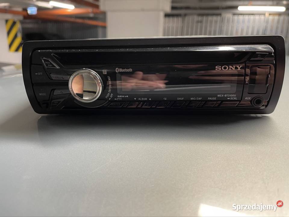 Radio samochodowe sony mex bt3100u adapter mazowieckie Warszawa sprzedam