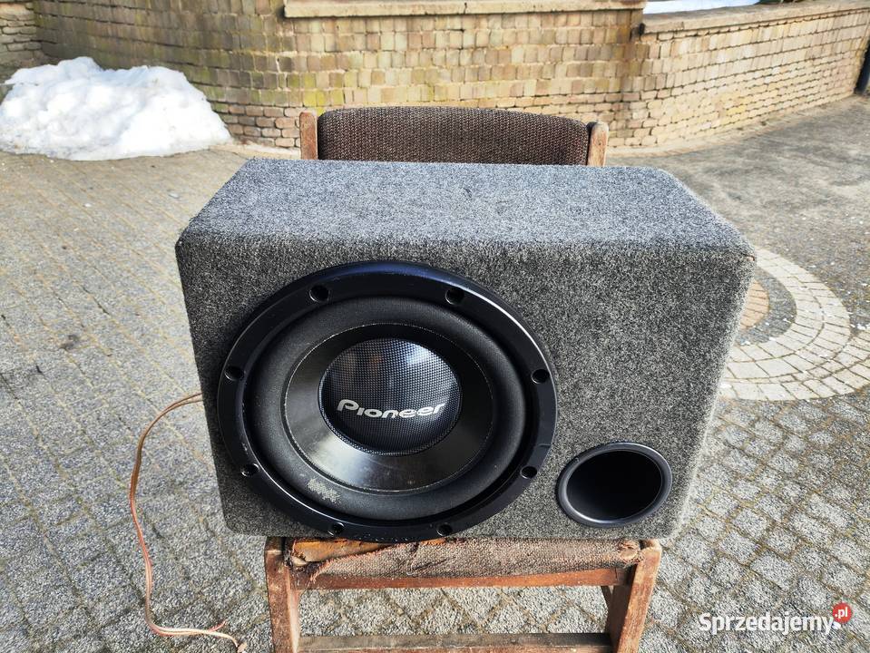 Skrzynia basowa bassowa tuba subwoofer Pioneer Niegowonice