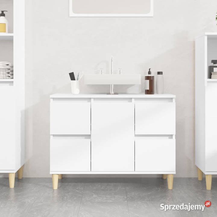 Szafka pod umywalkę biała 80x33x60 WM821268 mazowieckie Warszawa sprzedam