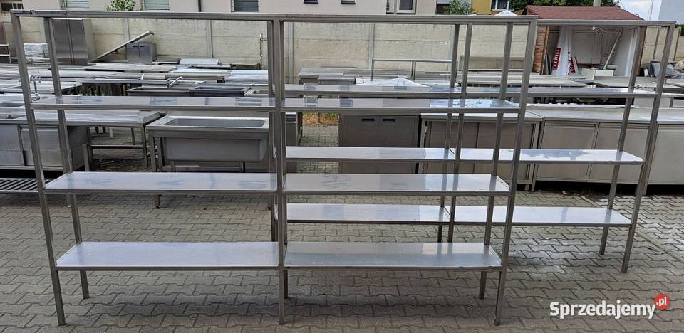 REGAŁ GASTRO DUŻY 4 PÓŁKI 26838180 MN Nowe Skalmierzyce