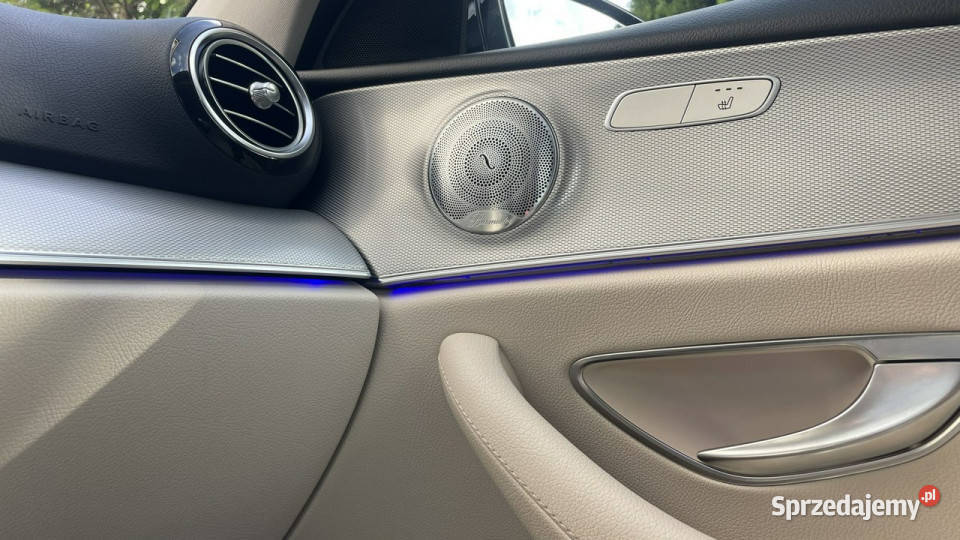 Mercedes E 220 220D 195 4Matic Burmester Full garażowany pomorskie Gdynia