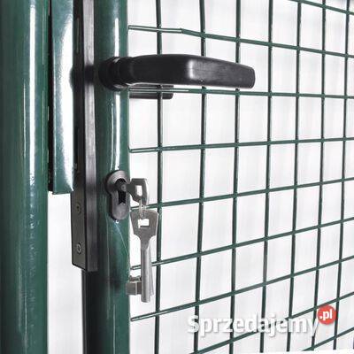 vidaXL Furtka ogrodzeniowa malowana proszkowo mazowieckie Warszawa