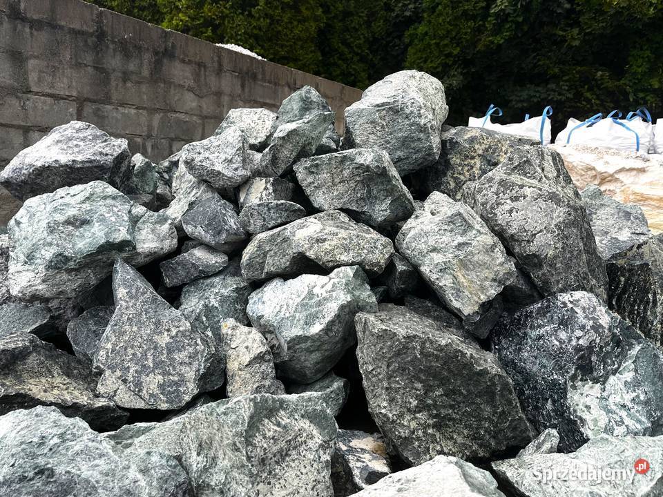 Kamień Zielony do Gabionu Gabion Ogrodzenie z Bielsko-Biała