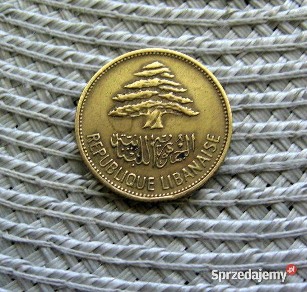 Liban25 Piastrów 1961 Numizmatyka Kalisz