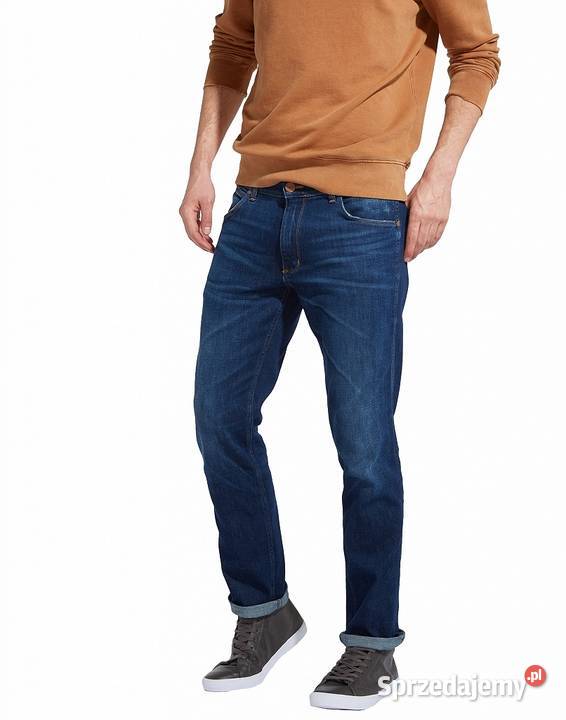 Spodnie Jeansowe Męskie Damskie Lee Wrangler Odzież codzienna Białystok sprzedam