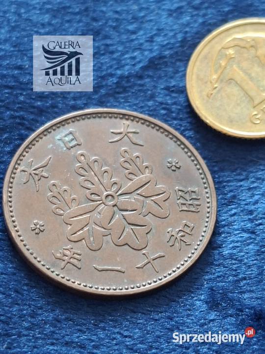 1 sen Jsponia Epoka TaishoShowa Wejherowo