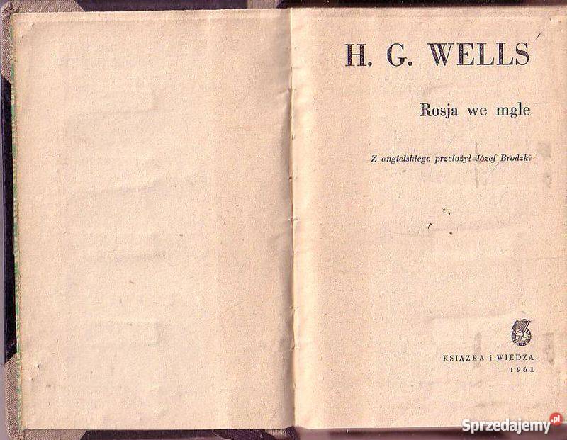 012 ROSJA WE MGLE HG WELLS małopolskie Czyrna