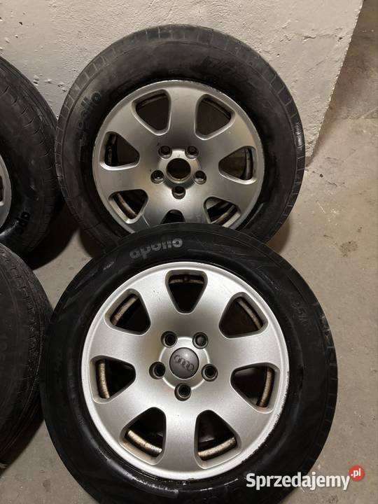 Koła aluminiowe letnie 15 felgi Audi Vw Skoda Żory