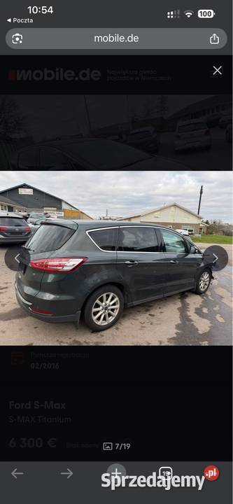 Ford S 20 150 koni S-MAX