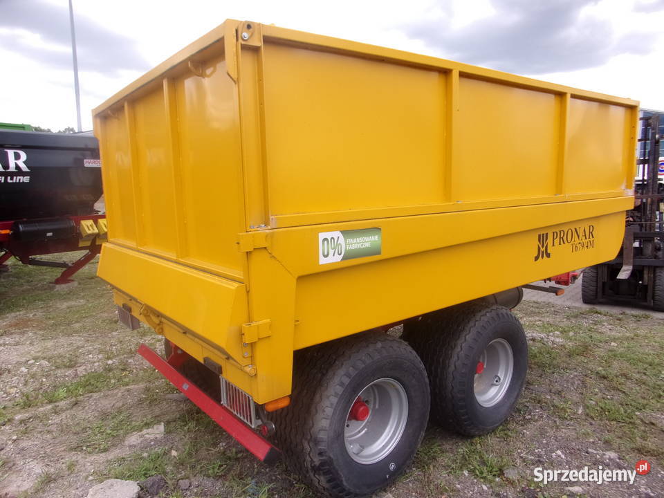 Przyczepa budowlana kamieniarka tandem T6794M łódzkie