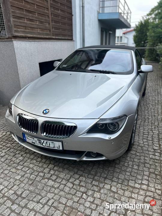 BMW E64 645 CABRIO 333 mocno doinwestowane Kabriolet Seria 6 Zielona Góra sprzedam
