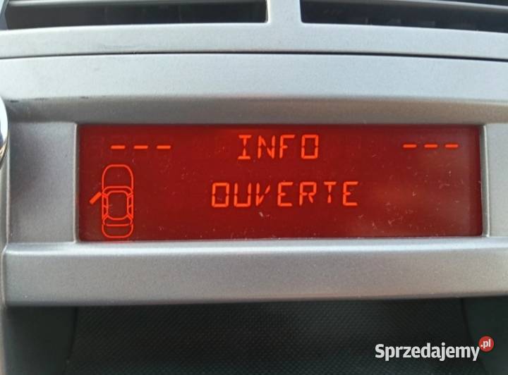 Wyświetlacz z ramką Peugeot 407 Jednorożec