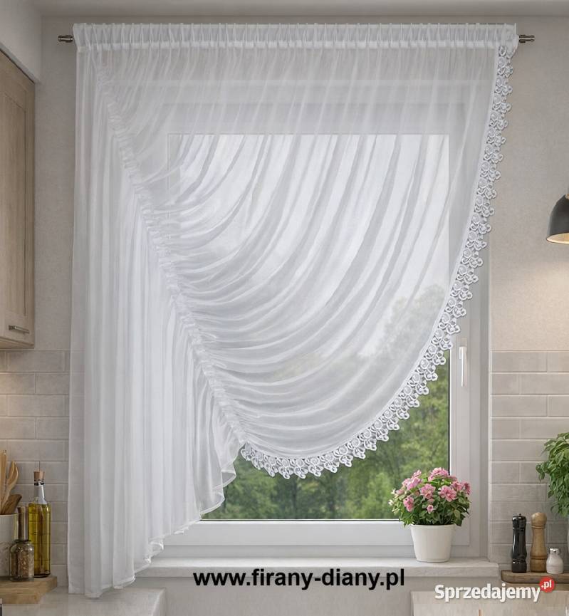 Firany szyte firany do salonu firany do kuchni Olsztyn