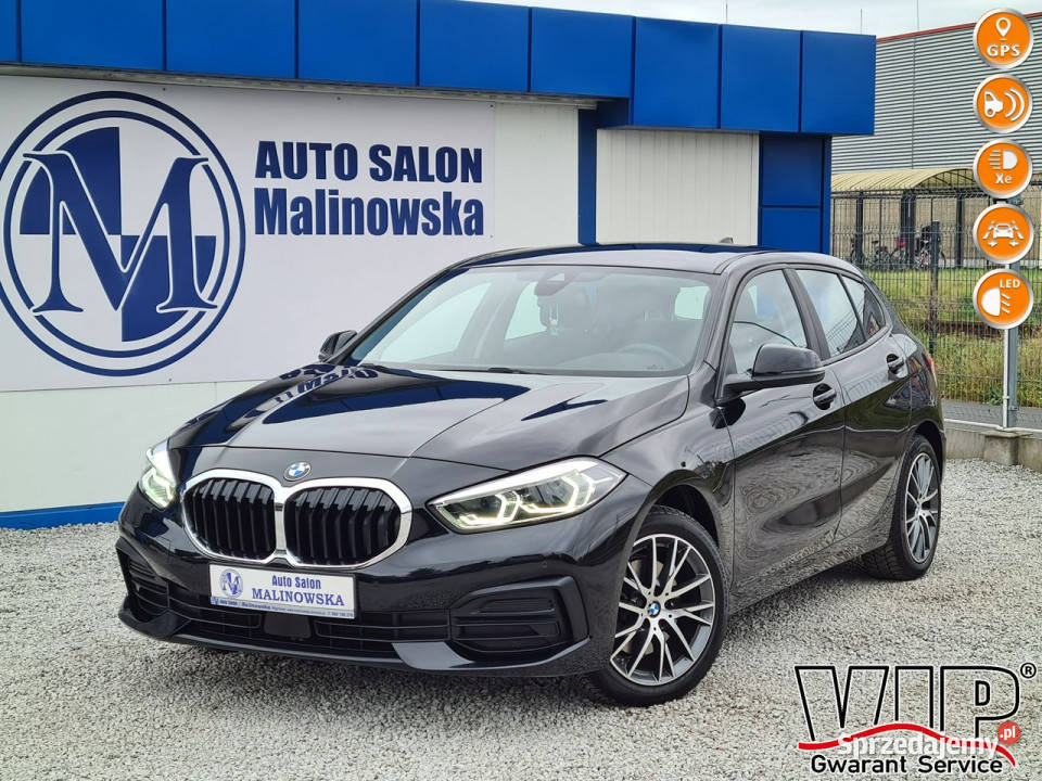 BMW 116 26 Navi 2xPDC Radar Xenon Led Asystent Zarejestrowany w Polsce Wągrowiec