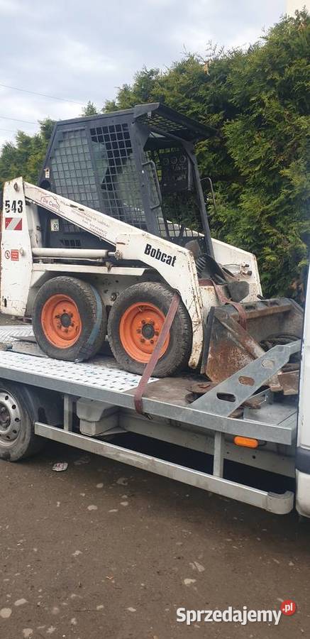 BOBCAT 543 mini ładowarka z hiszpani śląskie Cięcina