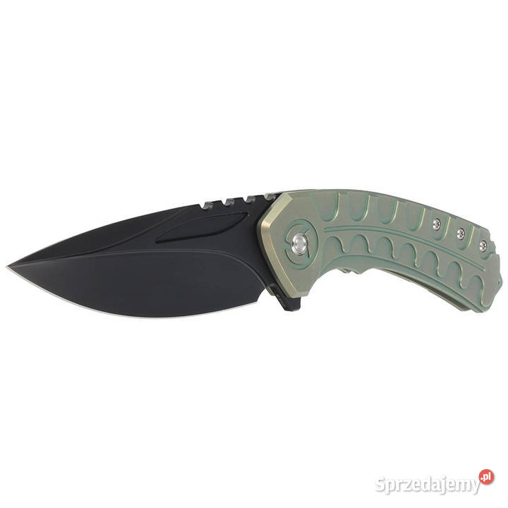 Nóż składany Bestech Buwaya Retro Green Titanium Warszawa
