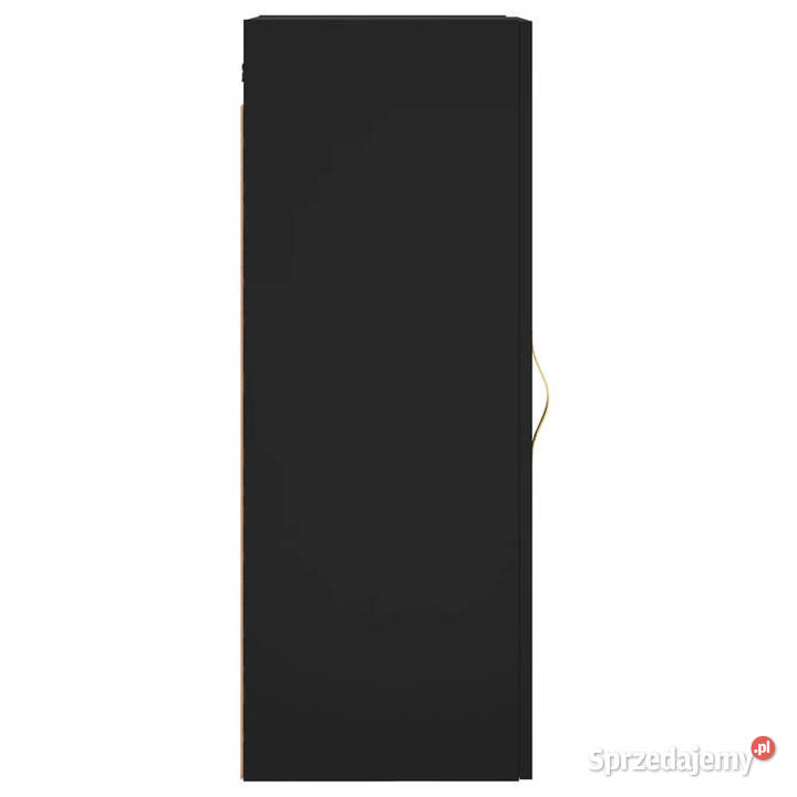 Szafka wisząca czarna 345x34x90 WM828837 Warszawa