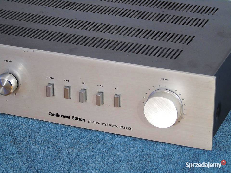 Polski wzmacniacz Unitra Continental Audio Jasło