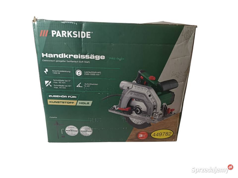 Piła tarczowa ręczna PARKSIDE 1350W