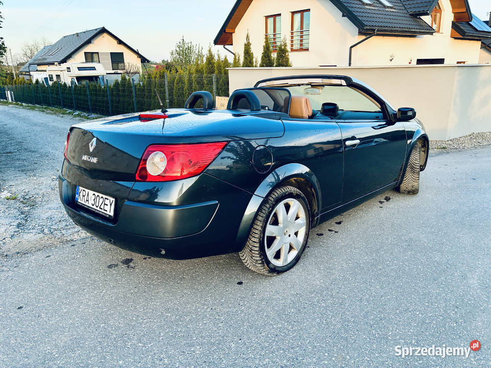 Megane CC Bananowe skóry szklany dach stan Rok produkcji 2008 małopolskie Pielgrzymowice