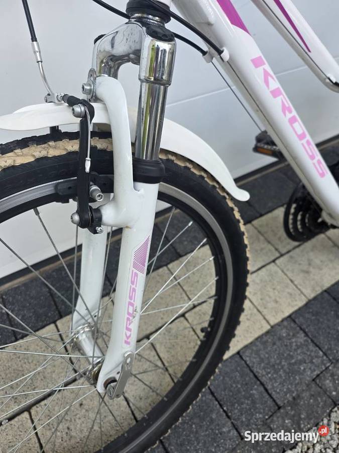 Rower górski KROSS LEAkoła 24 SHIMANO amor rama Jelenia Góra sprzedam