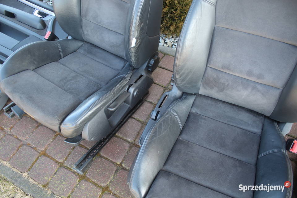 FOTELE KANAPA BOCZKI PÓŁSKÓRA AUDI A4 B6 KOMBI Fotele i kanapy sprzedam