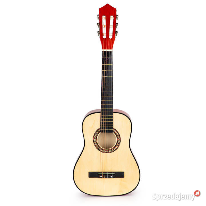 Gitara dzieci duża drewniana 6 strun ECOTOYS Smogorzów