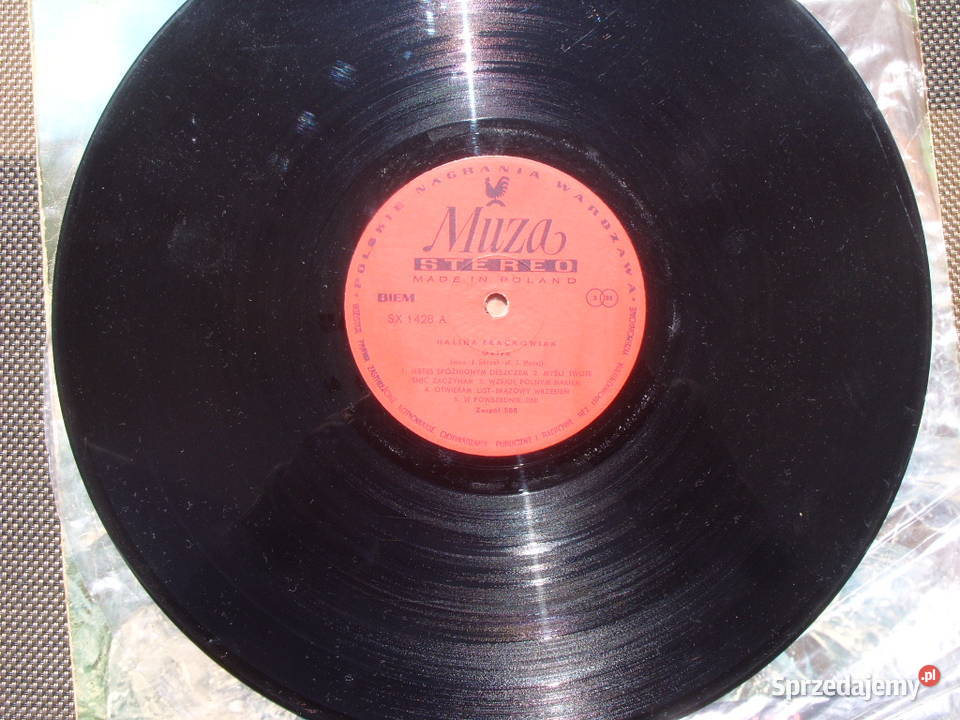 pOP LP HALINA FRĄCKOWIAK GEIRA Muza SX 1428 1983 pop Wołów