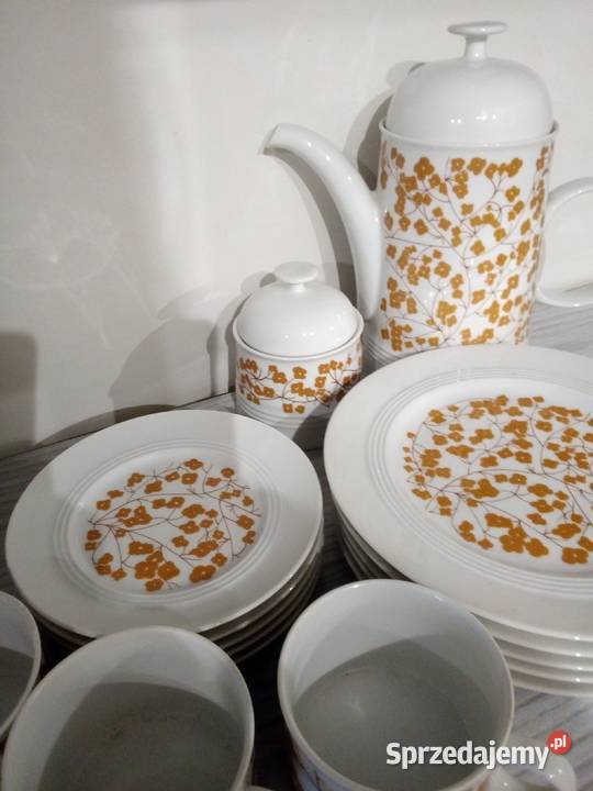 Piękny stary serwis do kawy firmy Melitta Częstochowa