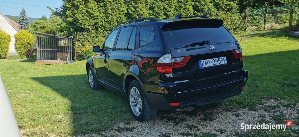 Bmw X3 e83 M pakiet 20 Diesel 177 4x4 automat X3 małopolskie Skomielna Czarna