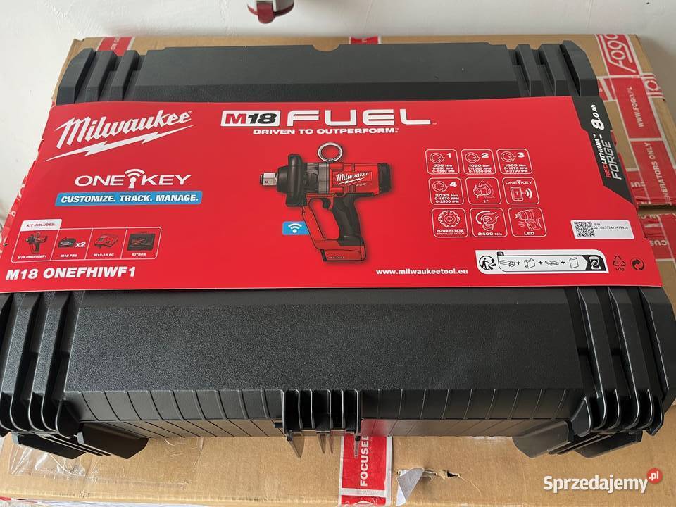 Akumulatorowy klucz udarowy Milwaukee M18 ONE Poznań